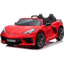 King Toys 2024 24V Chevrolet Corvette C8 2 Seater Ride-On Car