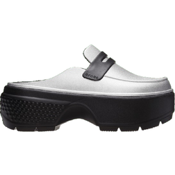 Crocs Stomp Metallic - Silver/Black