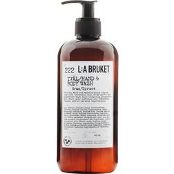 L:A Bruket 222 Hand & Body Wash Gran 450ml