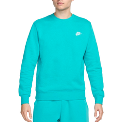 Nike Sportswear Club Fleece Men's Crew - Dusty Cactus/White