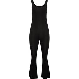 PixieGirl Jersey Flared Jumpsuit - Black