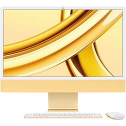 Apple iMac, 24-inch, M3 Chip, Built for Apple Intelligence, 8-Core CPU, 10-Core GPU, 8GB Unified Memory, 256GB SSD Storage