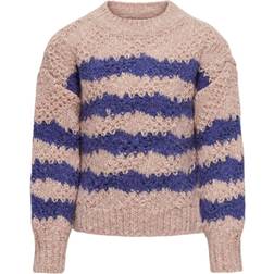 Kids Only Ace Knitted Pullover - Rose/Silver Pink (15329332)