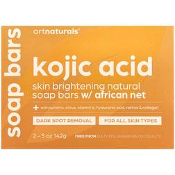 Kojic Acid Bar Soap, 2 Bars, 5