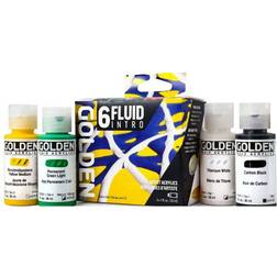 Golden Artist Fluid Acrylics Intro Set 6x30ml