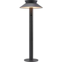 Nordlux Justina Solar Cell Black Lamp Post 60cm