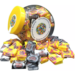 Pots of Sweets Cookie Jar of Black Jacks and Fruit Salads 350g