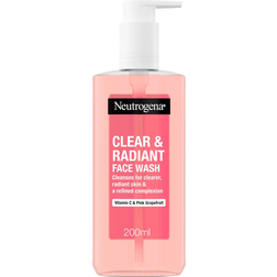 Neutrogena Clear & Radiant Face Wash Pink Grapefruit 200ml