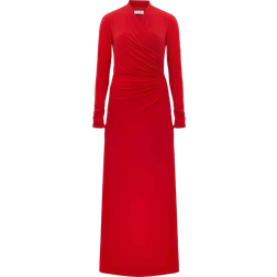 Hobbs Vida Dress - Garnet Red