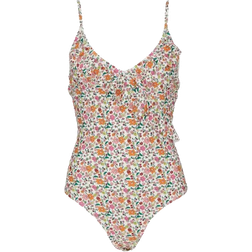 Becksöndergaard Anemona Bly Frill Swimsuit - Multicolour