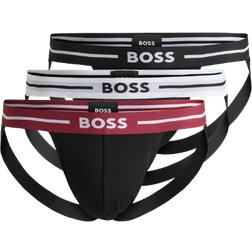 HUGO BOSS Jock Strap Brief 3-pack - Black