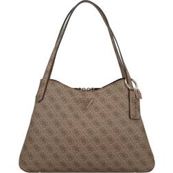 Guess Sora Schultertasche 38 cm latte