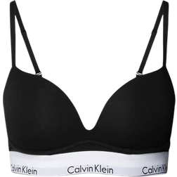 Calvin Klein Push Up Plunge Bra - Black