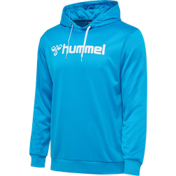 Hummel Soft InterlockLogo Hoodie - Diva Blue