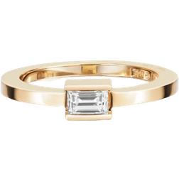 Efva Attling Deco Wedding Ring - Gold/Diamond