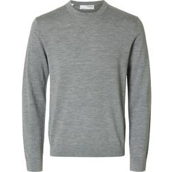 Selected Homme SLHTRAY LS KNIT MERINO CREW NECK NO