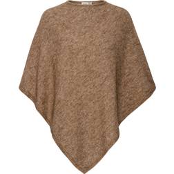 Fransa Sanny Poncho - Rain Drum Melange