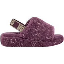 UGG Fluff Yeah Metallic Sparkle - Pinot Noir