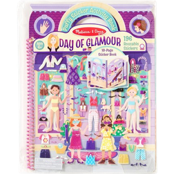 Melissa & Doug Puffy Sticker Album Day of Glamour