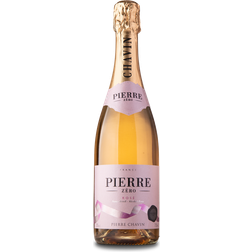 Pierre Zero Sparkling Rose Alcohol Free Chardonnay, Merlot 0% 75cl