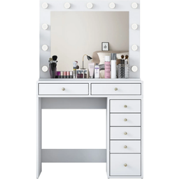 Skye Decor 893RAN5413 White Sminkbord 44.5x90cm