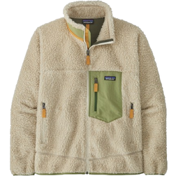Patagonia Men's Classic Retro X Fleece Jacket - Dark Natural w/Buckhorn Green