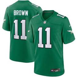 Nike Kids Philadelphia Eagles A. J. Brown #11 Kelly Green Game Jersey