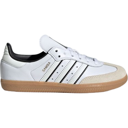 adidas Junior Samba OG Shoes - Cloud White/Off White/Core Black