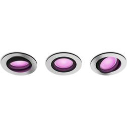 Philips Hue Centura Aluminum Projecteur 3pcs