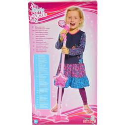 Simba My Music World Girls Microphone with Adjustable Tripod