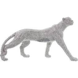 Alexandra House Living Panther Silver Dekorationsfigur 20cm