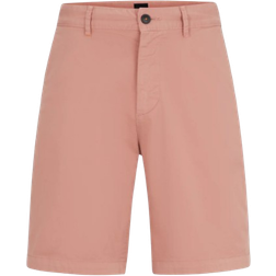 HUGO BOSS Chino Slim Fit Shorts - Light Pink