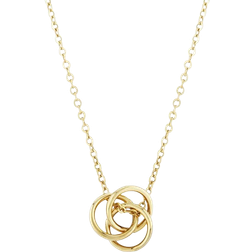 Macy's Love Knot Necklace - Gold