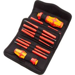 Wera Kraftform Kompakt Turbo i 1 05057484001 16pcs Bitsskruetrækker