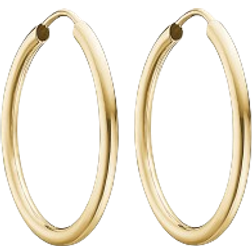 Støvring Design Creole Hoops Earrings - Gold