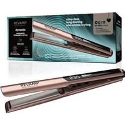 Revamp Dynamic Radiance Straight & Style Straightener Gold