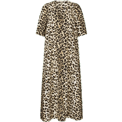 Second Female Leoa Maxi Dress - Leopard