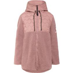 Didriksons Bibi Full-Zip Fleece Jacket - Pink