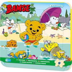 Bamse Pussel 9 Bitar