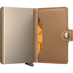 Secrid Pebble Mini Wallet Cappuccino - Light Brown