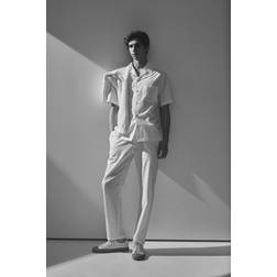 H&M Herr Regular Fit Byxa - Vit