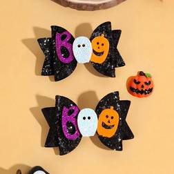 Shein pcs Halloween Bow Hair Clip For Bows Hair Clips Ghost