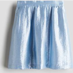 H&M Girls Blue Shimmering skirt 1½-2Y