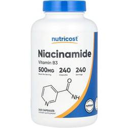 Nutricost Vitamin B3 Niacinamide 240 st