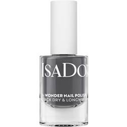 Isadora The Wonder Nail Polish Quick Dry And Longwear - Graphite Grey