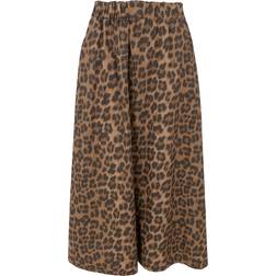 Black Colour Bcabbie Leo Skirt - Leopard