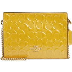 Coach Slim Crossbody In Signature Leather - Gold