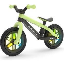 Chillafish BMXie Glow Balance Bike with Light Up 12" Wheels Pistachio