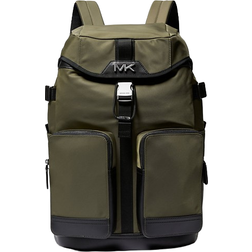 Michael Kors Brooklyn Recycled Nylon Cargo Backpack - Olive