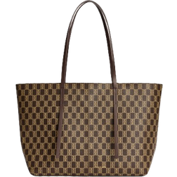 By Malene Birger Abigail Monogram Tote Bag - Shale